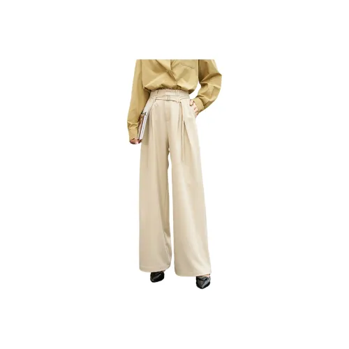 MISHOW Suit Trousers Women's Beige Apricot