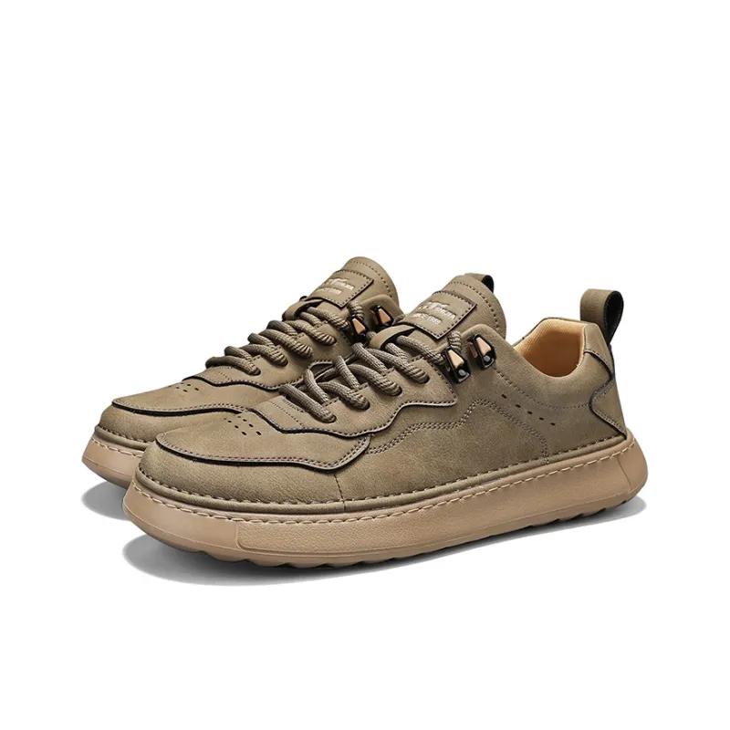 G.N.SHIJIA Shock Absorbing, Non Slip, Wear Resistant, Breathable And Lightweight Low Top Casual Shoes Men's-2