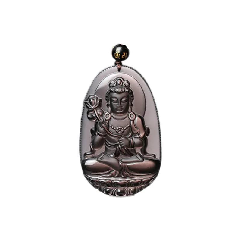 Liu Jinfu Obsidian Necklaces Unisex-10