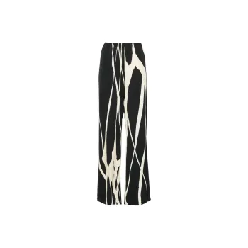 NANUSHKA Brenda Abstract Printed Straight Leg Trousers