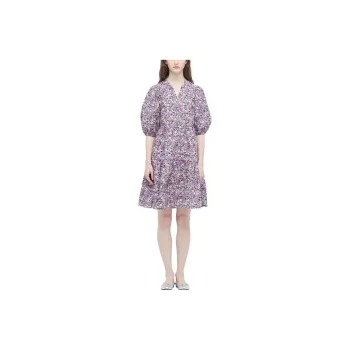 UNIQLO SS22 Dress Women's Blue Purple