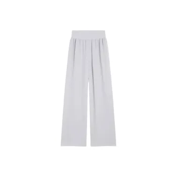 THEORY Casual Pants Women's Silver White