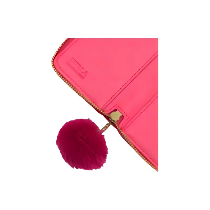 Furla Babylon Leather Wallet Women's Pink-4