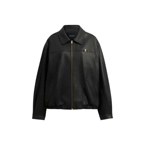 COACH Puffer Jacket Women's Black