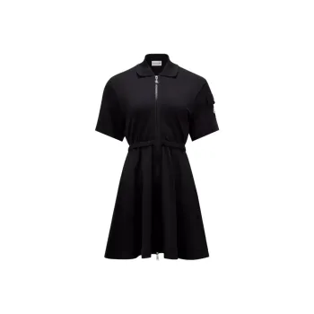 Moncler Logo Patch Two-Way Zipped Dress