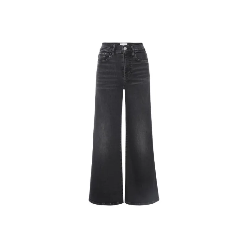FRAME Le Palazzo Cropped Jeans-0