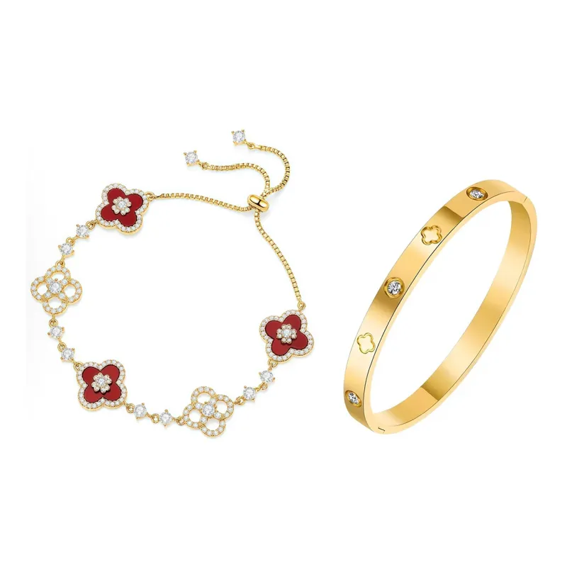 J&KINGLAY Alloy Bracelets Women's-22