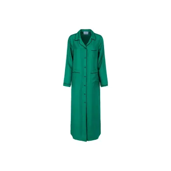 PRADA Long Sleeved Dress Women's Green