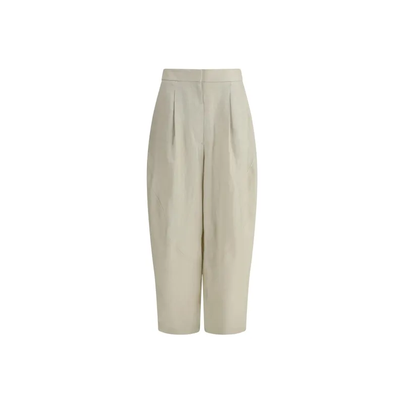LARDINI Linen Trousers-0