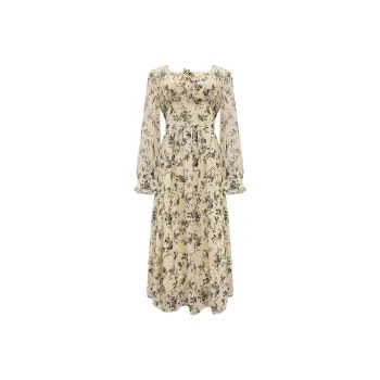 FOREVER 21 Long-Sleeved Dresses Women's Khaki