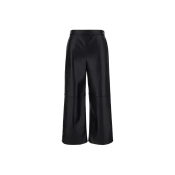 'S MAX MARA Luciana Straight Leg Cropped Trousers