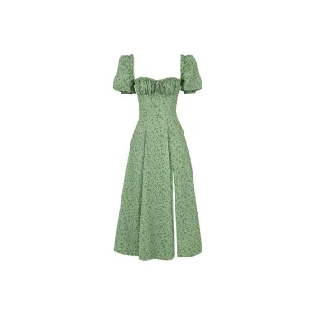 HOUSE OF CB TALLULAH Short Sleeved Dress Women's GREEN/Green