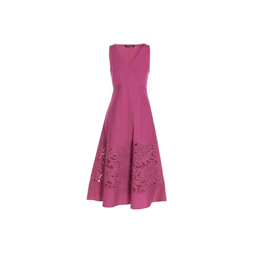 MaxMara Studio Sleeveless Dress Women's Fuchsia