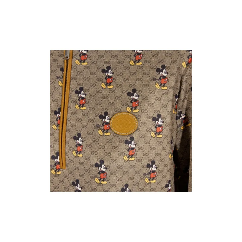 Disney X GUCCI Long-Sleeved Dresses Women's Brown-3