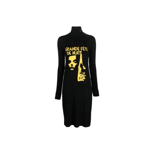 RAF SIMONS Long-Sleeved Dresses Women's Black