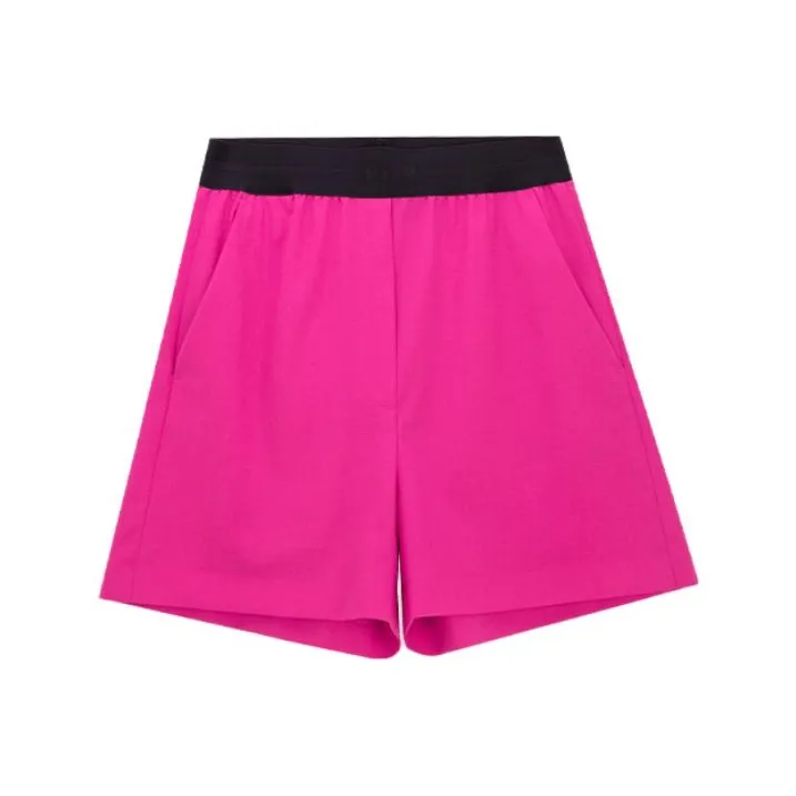 MSGM Elasticated Waist Bermuda Shorts-0
