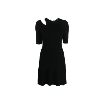 Maje Short Sleeved Dresses Women's Black