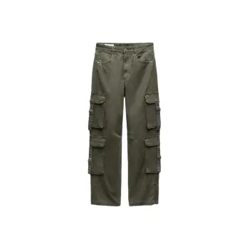 ZARA Cargo Pants Women's Khaki