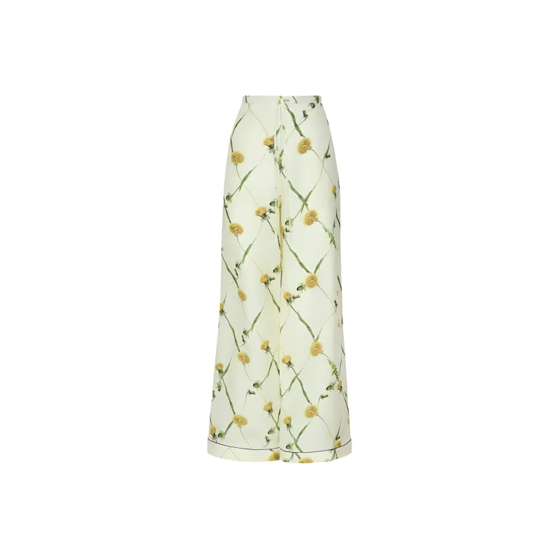Burberry Floral Printed Midi Skirt-0