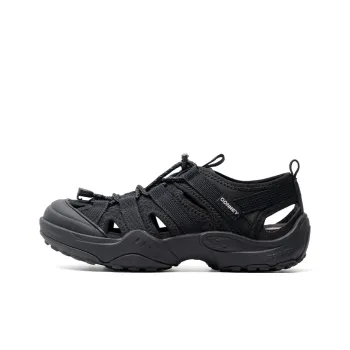 Mule Donkey Slip Resistant Waterproof River Trekking Shoes Unisex Charcoal Black