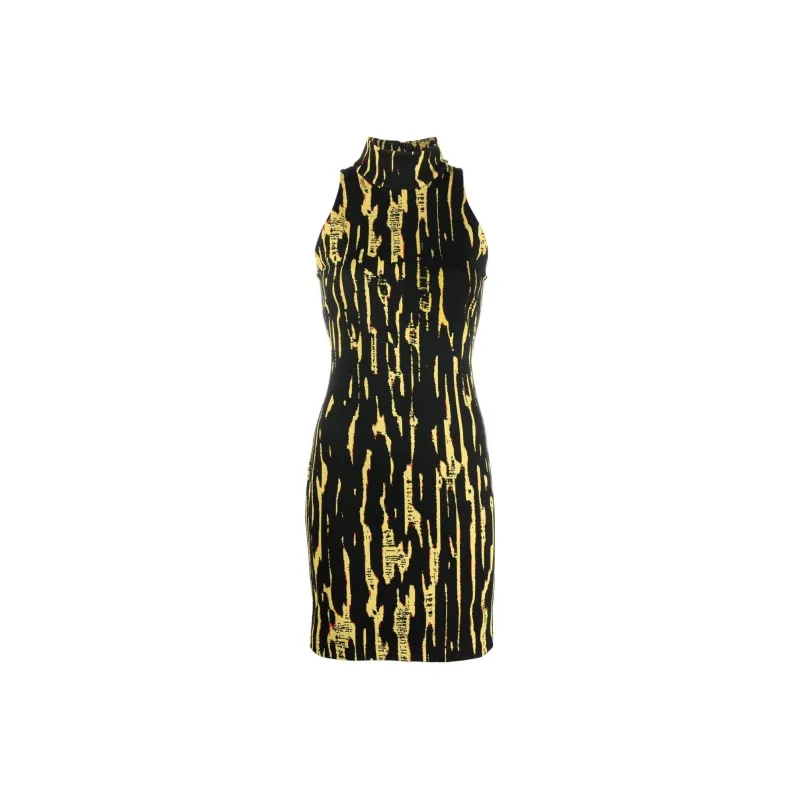 AMBUSH Pattern Jacquard Sleeveless Mini Dress-0