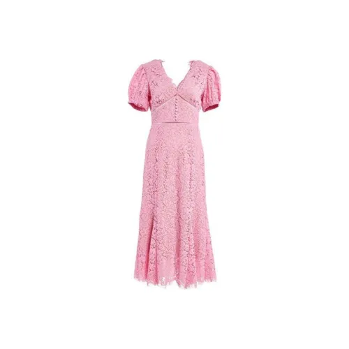BESIONIA SS24 Short Sleeved Dresses Women's Pink