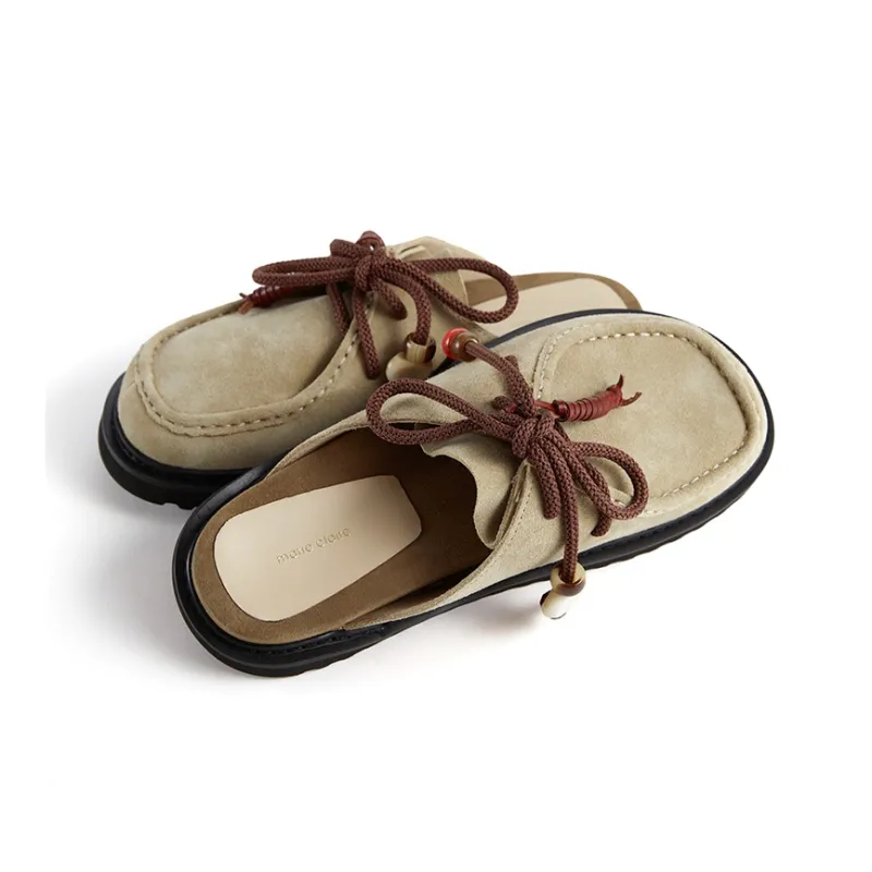 Marie Claire Rubber Sole Odor Resistant Closed Toe Slippers Women's-8