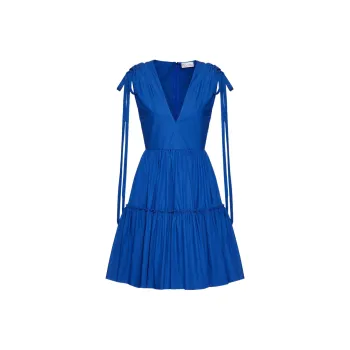 RED VALENTINO REDValentino V-Neck Sleeveless Dress