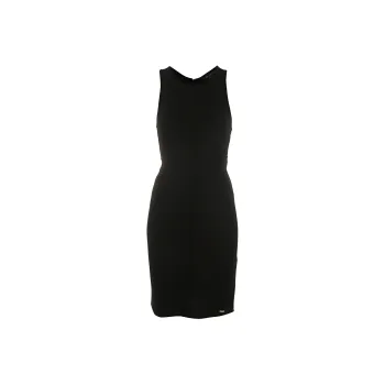 ARMANI EXCHANGE Sleeveless Fitted Midi Dress