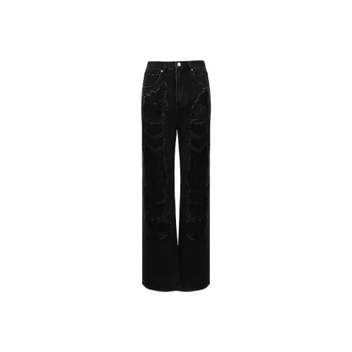 ANN ANDELMAN Jeans Women's Black