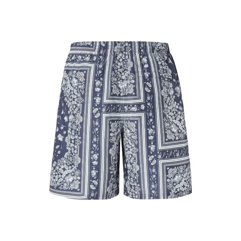 FENDI Bandana print Swim Shorts-1