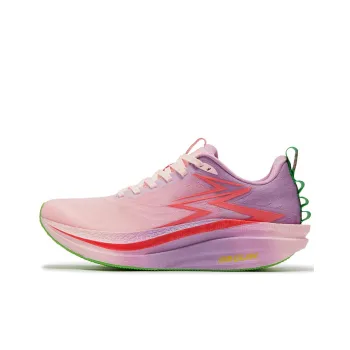 361° Flame 4MIX Running Shoes Unisex Low Top Dream Purple/Fluorescent Passionate Coral Pink