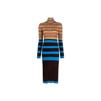 MARNI Long-Sleeved Dresses Women's Multicolor