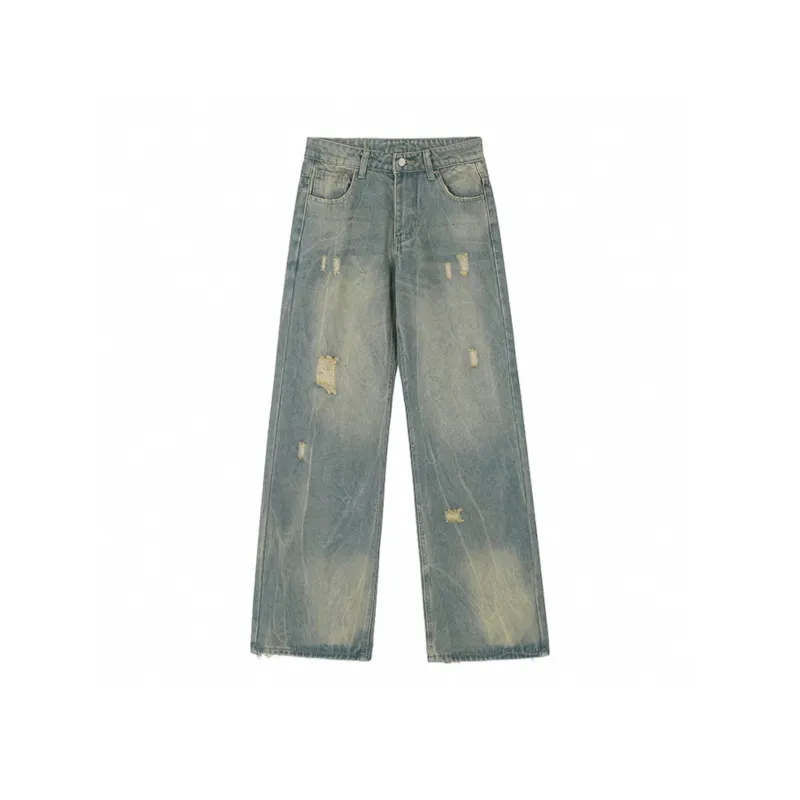 POPO.INFO Wide Leg Jeans Women's-0