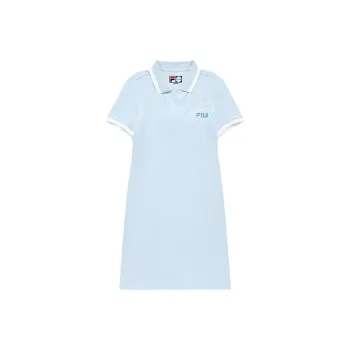 FILA FUSION Short Sleeved Dresses Women's Blue