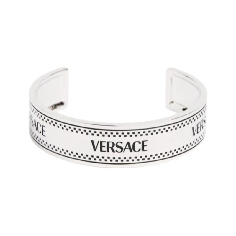 FANSIZHE Metal Bangles Men's Silver-0