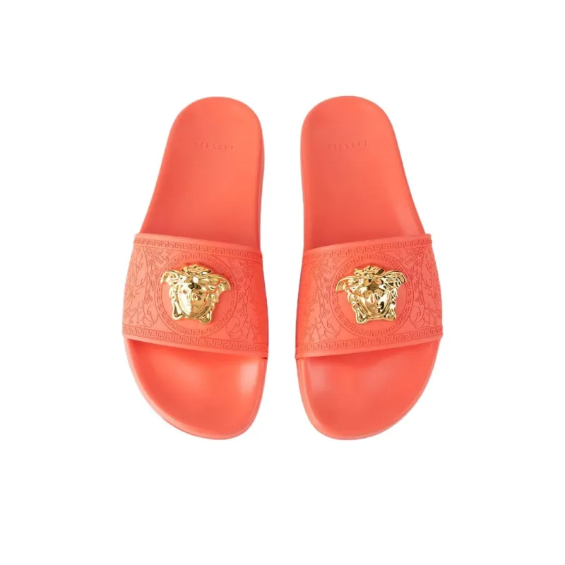 FANSIZHE Medusa Slide Slippers Women's Orange-2
