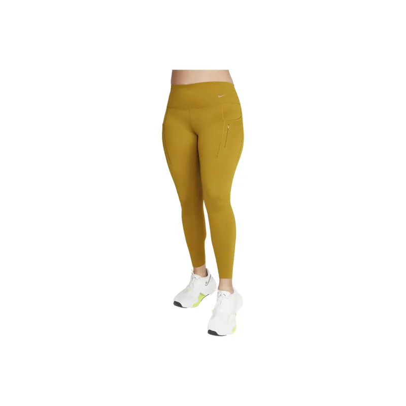 Nike Go Leggings Women's Earth Yellow-0