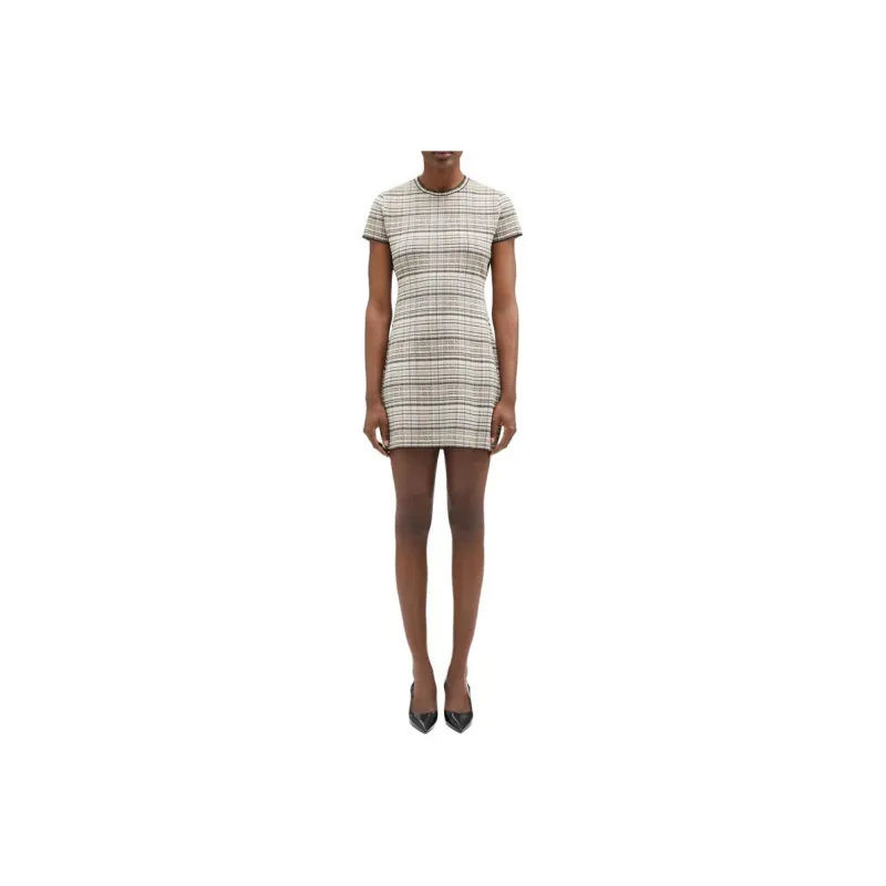 THEORY Short Sleeved Dresses Women's-1