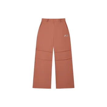 FILA x MAISON KITSUNE ORIGINALE Casual Pants Women's Fine Russet Red RD