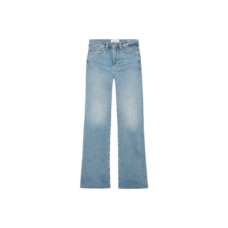 FRAME Le Crop Mini Fraied Jeans-0