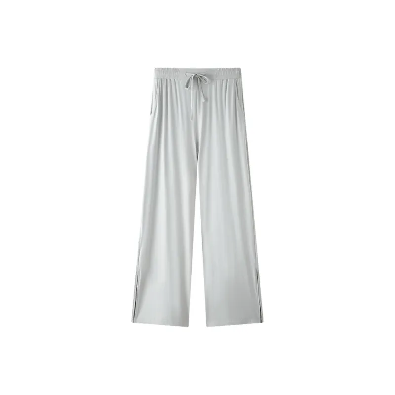 Three Blessings Casual Pants Women's Light Gray-0