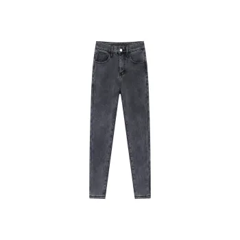Garbege Jeans Women's Black Gray Color