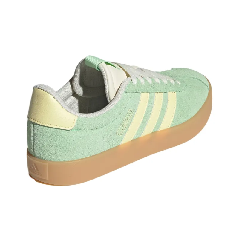 Adidas VL COURT 3.0 Low Top Skateboard Shoes Women's Light Neon Green-5