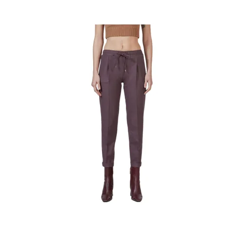 Andrè Maurice x Lolo Piana Casual Pants Women's Purple