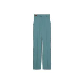 GUCCI High Waist Horsebit Trousers