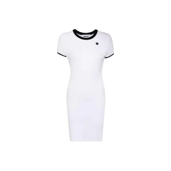 AMBUSH Logo plaque Fine knit Minidress