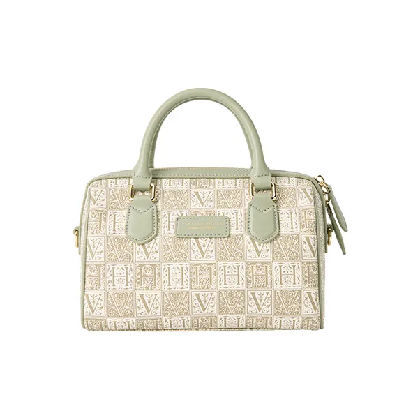 VANESSA HOGAN Artificial Leather Bowling Bag, Shoulder Bag, Crossbody Bag, Handbag Women's Multicolor-4