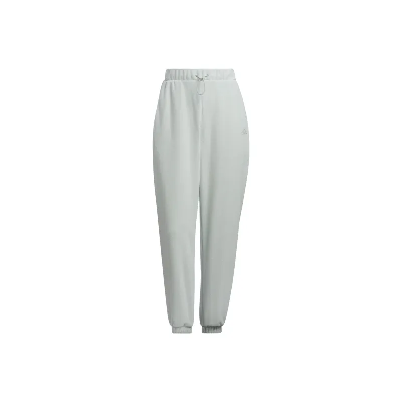 Adidas CITY ESCAPE Knitted Sweatpants Women's Silver Gray-0