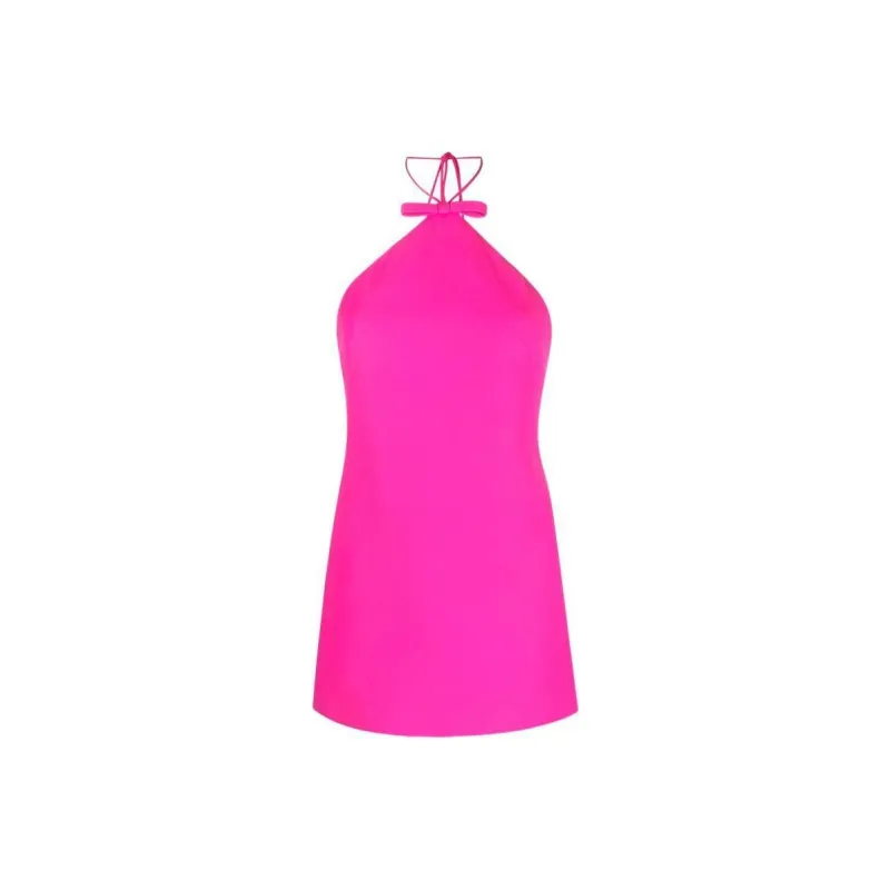Valentino Sleeveless Dresses Women's Rose Red-0
